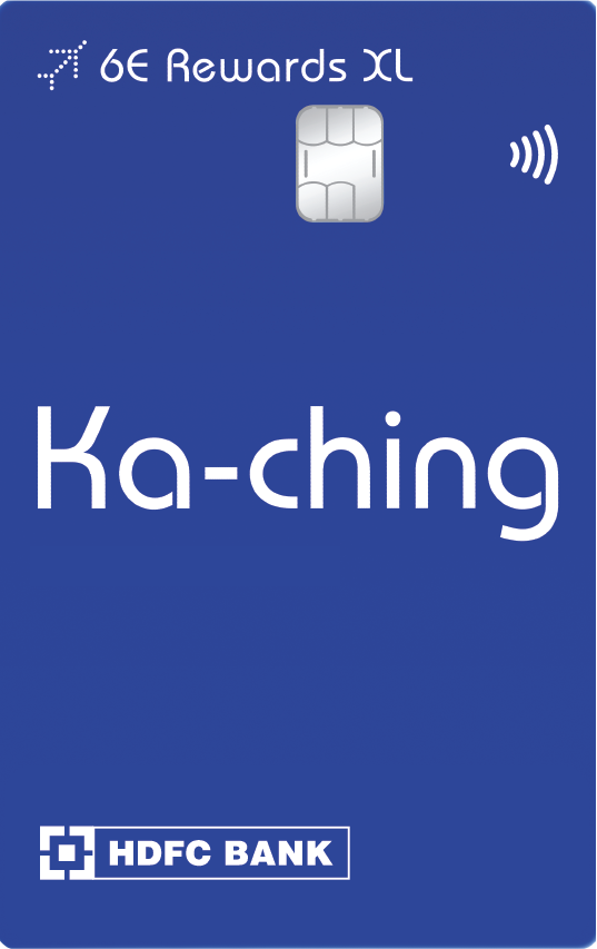 IndiGo HDFC Credit Card 6E Rewards XL IndiGo