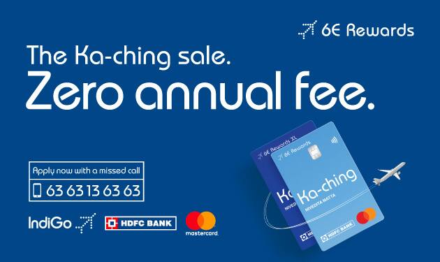 6E Rewards Offer, Apply for the Ka-ching Credit Card - IndiGo