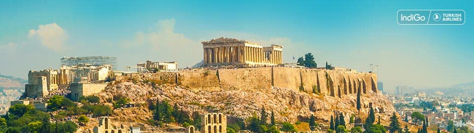 India to Athens Flights