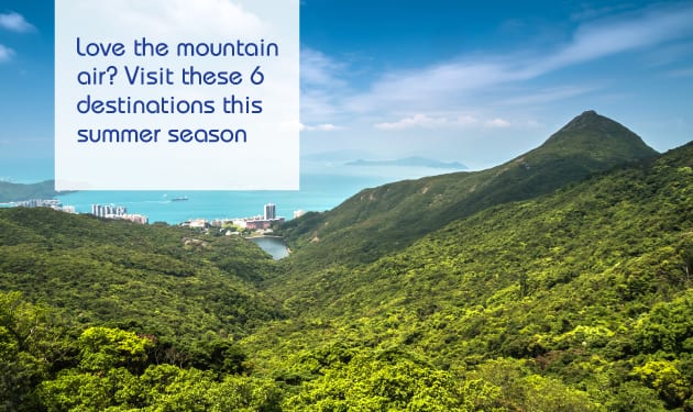 Top 6 destinations to fly to when the mountains call