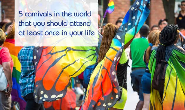 Top five famous carnivals to witness across the world