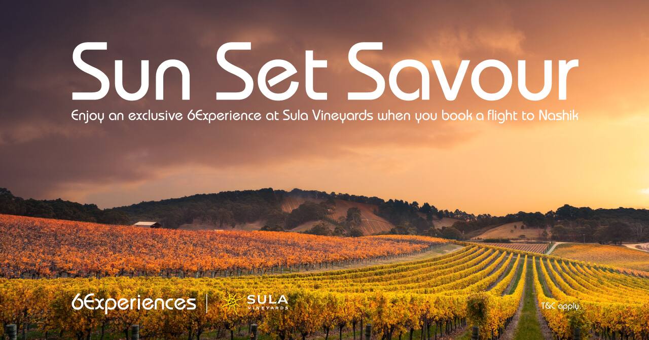 Sula Vineyards Offer Get 10 Discount on Wines, Food, and Stay IndiGo