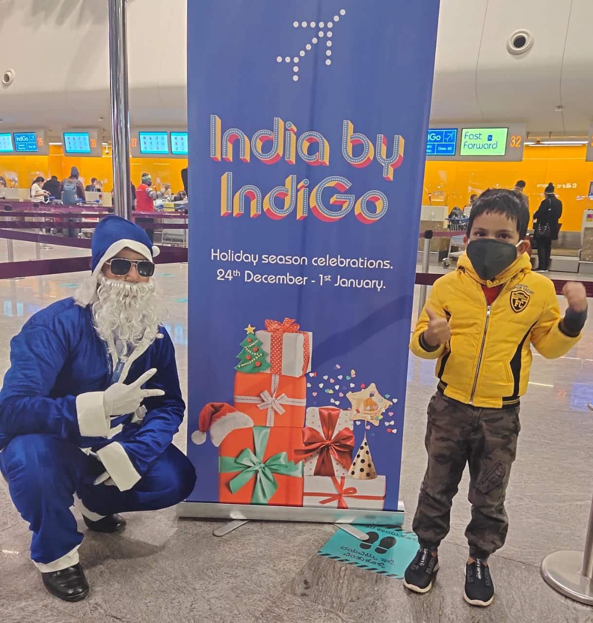 The joy of flying with Li'l stars