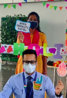 Holi, bollywood style!