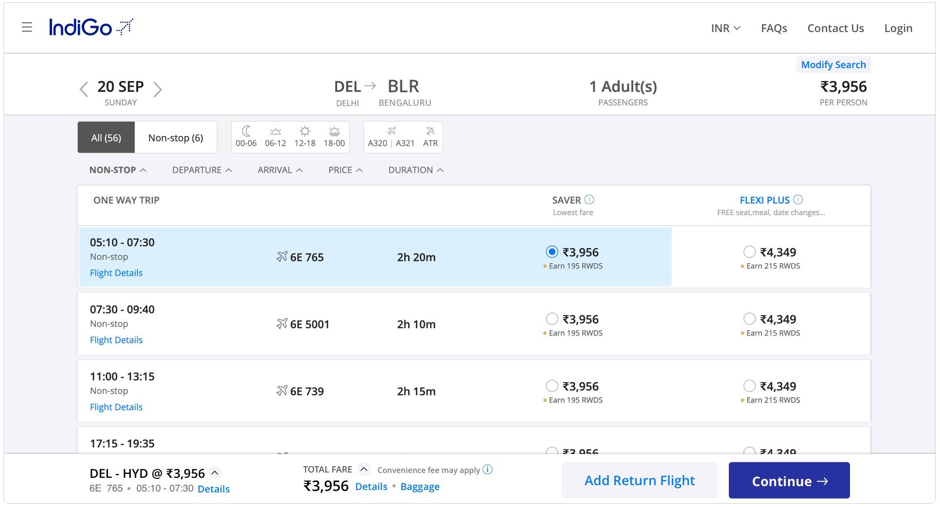 6E seat & Eat Book a 6E seat and snack IndiGo