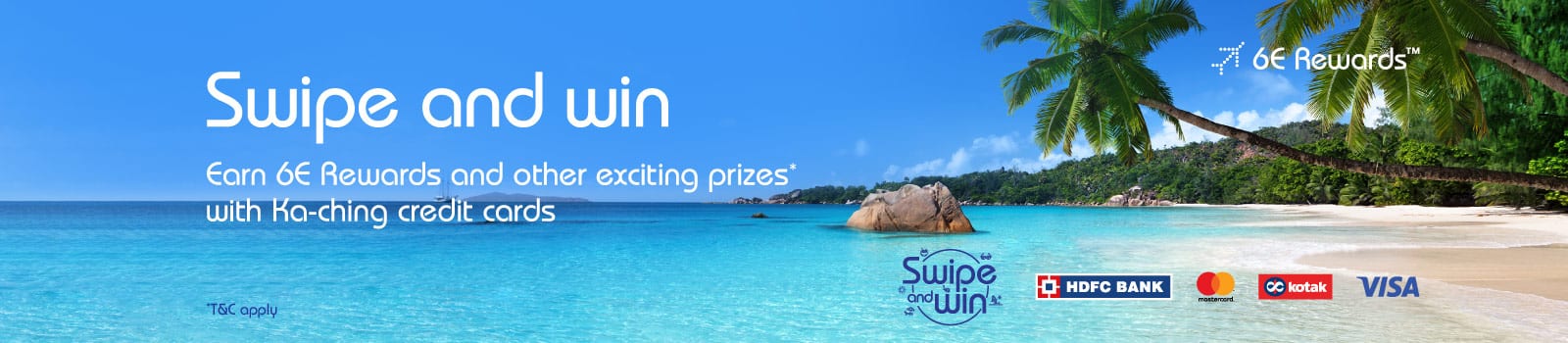 6E Rewards Ka-ching credit card offer