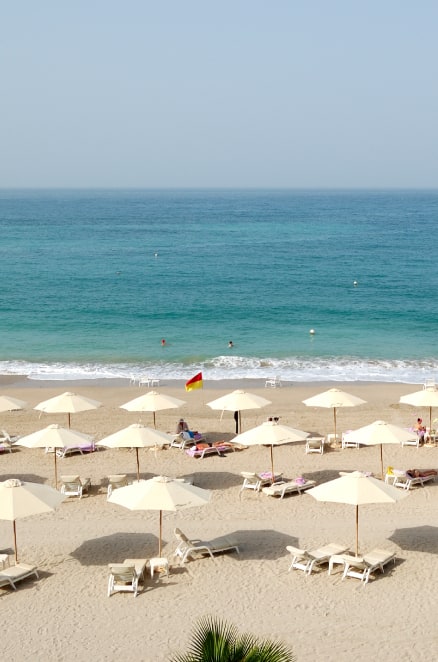 Beachfront resort stay