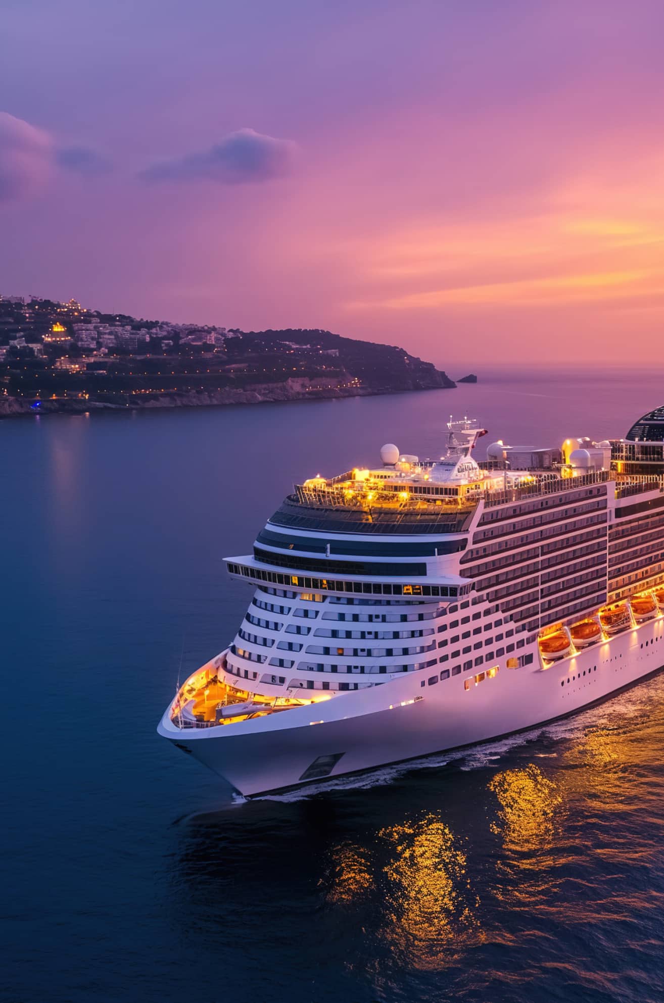 Take night river cruises 