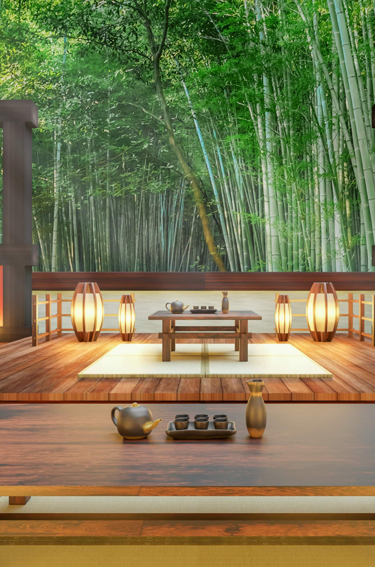 Tea houses and cultural centres are to be visited 