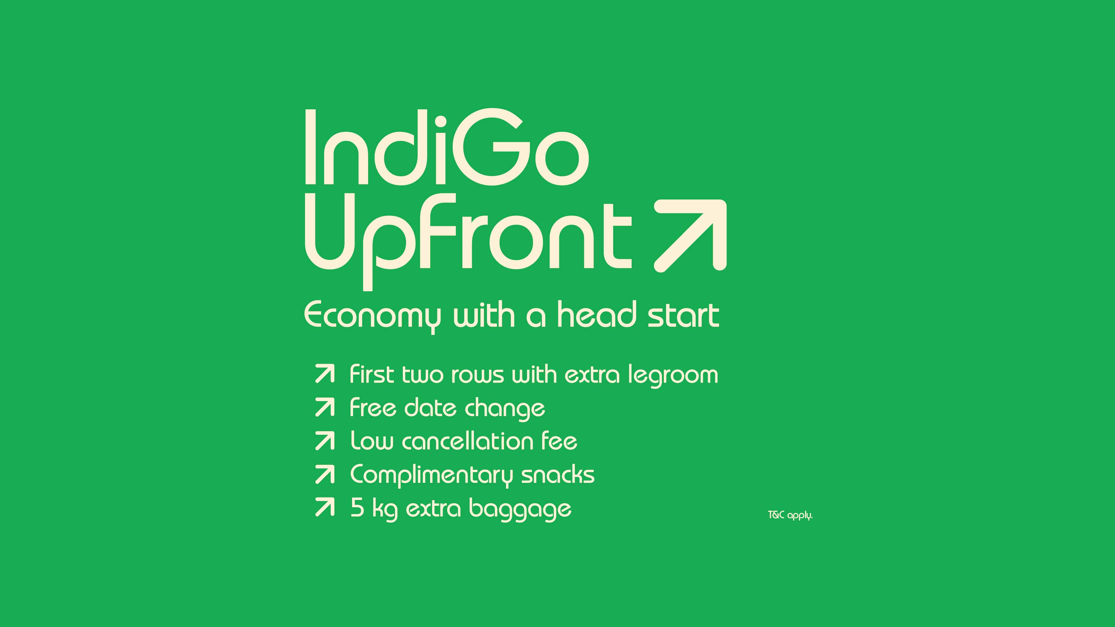 IndiGo UpFront