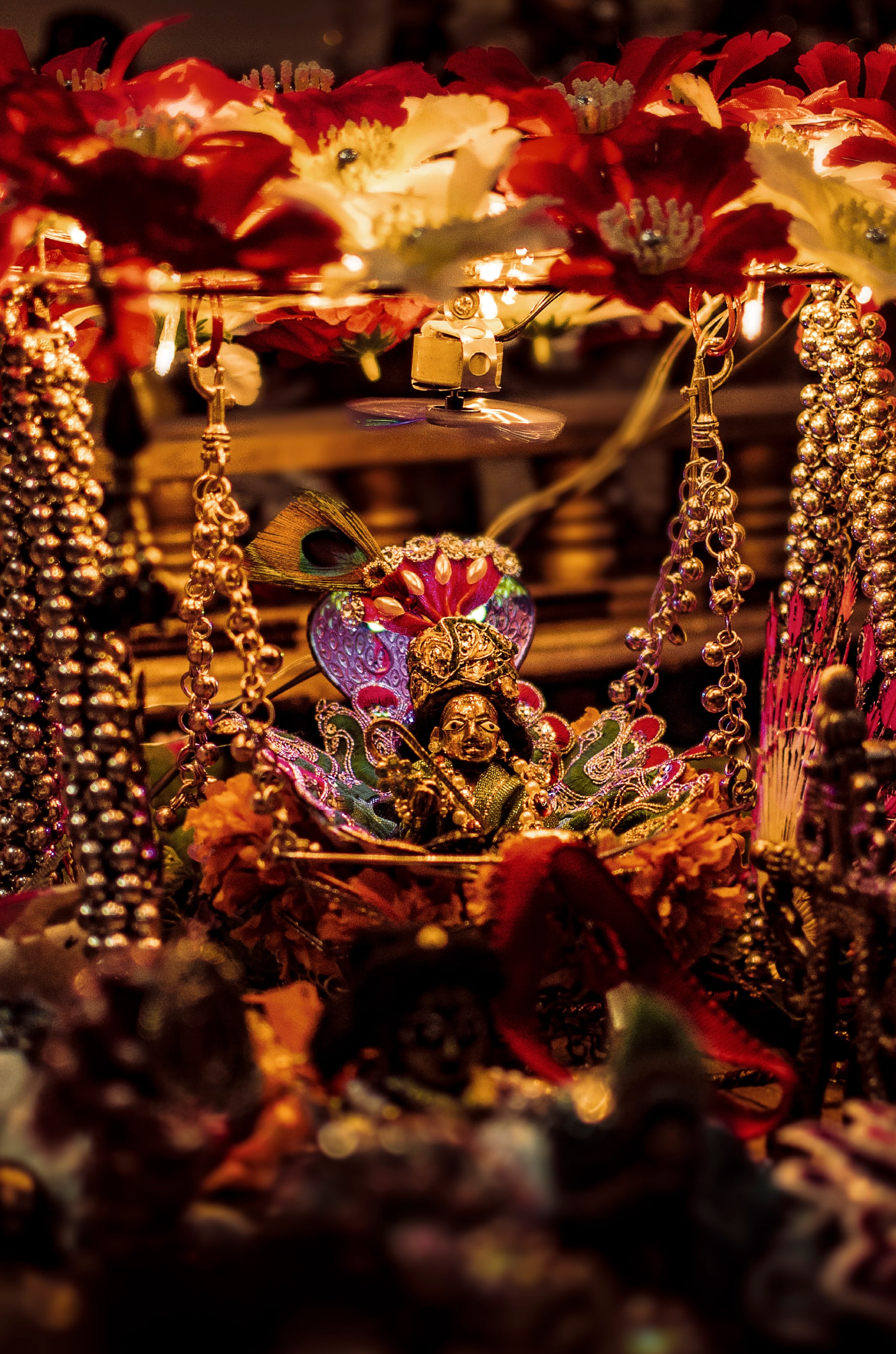 Aarti at ISKCON temples