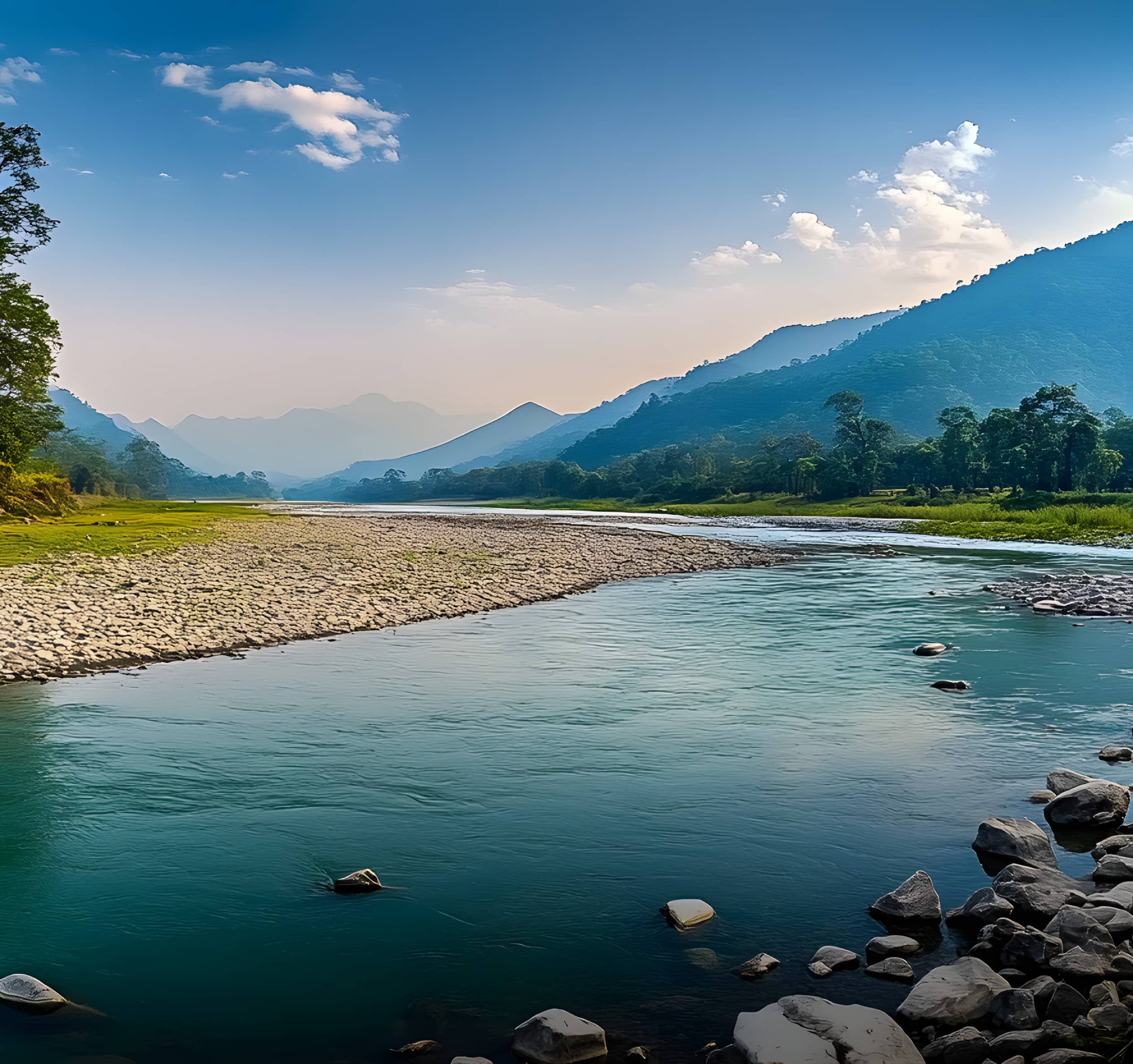 Kosi River & Embankments