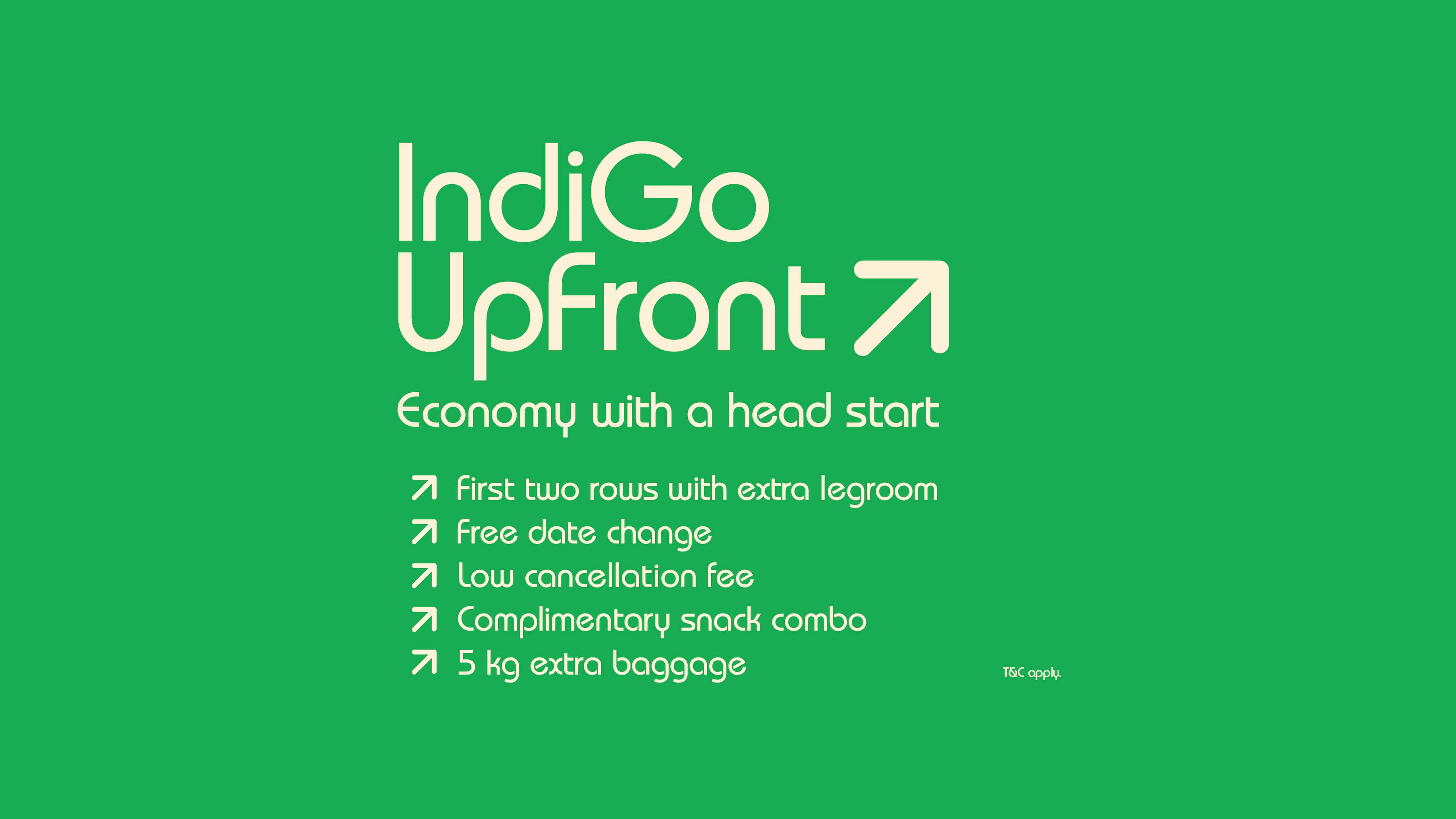 IndiGo UpFront