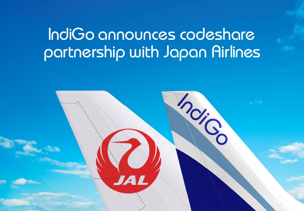 Japan Airlines and IndiGo Agree on Codeshare Partnership