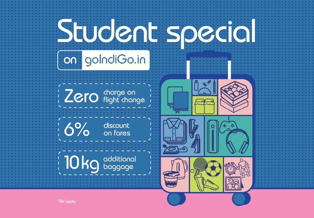 Indigo Announces Launch of Student Special Airfare Travel