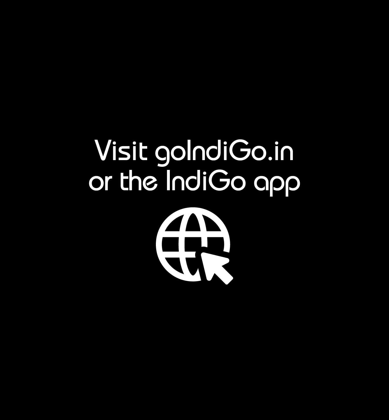 Visit goIndiGo.in website