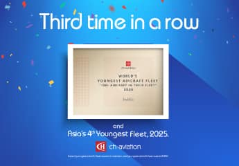 It’s a Hat-trick! IndiGo Recognized as World's Youngest Aircraft Fleet 2025 by ch-aviation for Third Consecutive year