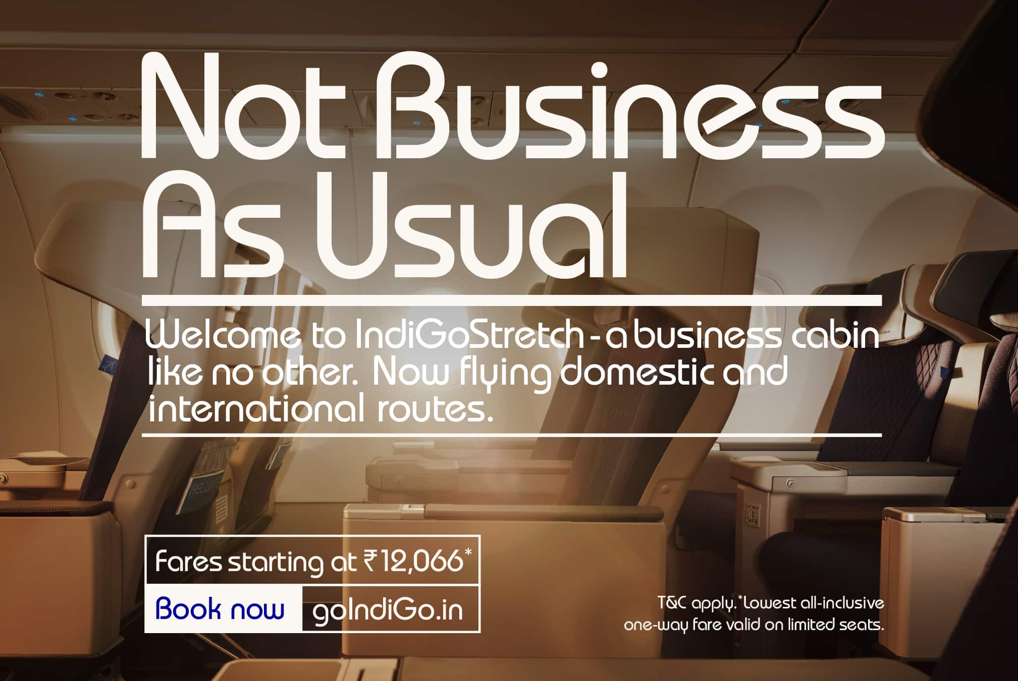 IndiGo Business Class Seat